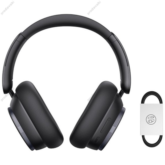 Бездротові Bluetooth навушники Baseus Bowie H1 Pro Noise-Cancellation Wireless Headphones Black A00050601113-00