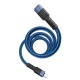 PD Кабель HOCO U110 PD charging data cable for Type-C Lightning PD20W 1,2m. Black