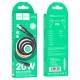 PD Кабель HOCO U110 PD charging data cable for Type-C Lightning PD20W 1,2m. Black