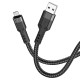 Кабель HOCO U110 USB / Micro-USB 2.4A charging data cable 1,2m. Black
