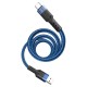 Кабель HOCO U110 charging data cable USB to Type-C 3A 1.2m Blue