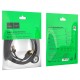 Кабель HOCO US09 Cutting-edge male to male data cable HDMI to HDMI 2.0 4K 3m Black