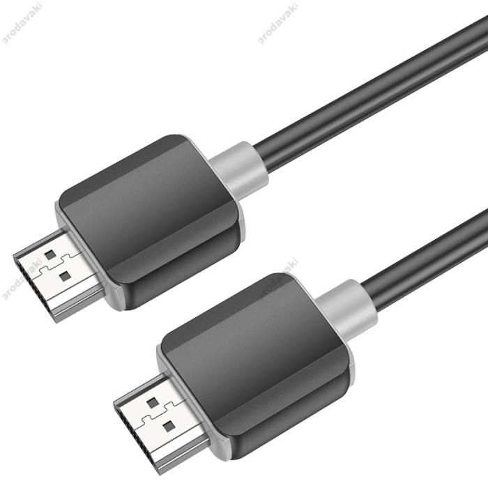 Кабель HOCO US08 Male to Male HD кабель HDMI HDMI 2.0 4K 3m Black