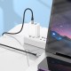 Кабель HOCO X102 Fresh charging data cable Type-C to Type-C 60W 1m Black