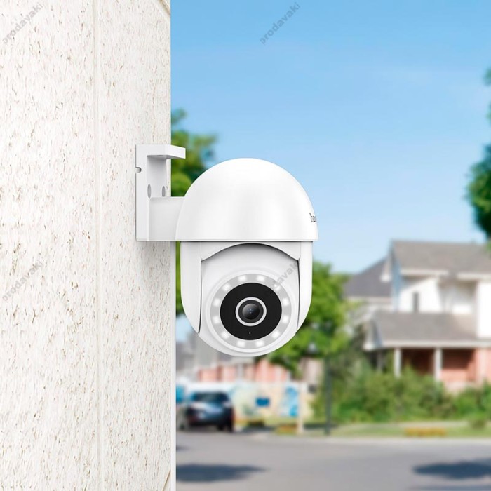 Камера відеоспостереження HOCO D2 outdoor PTZ HD camera White