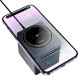 Бездротовий зарядний пристрій Hoco CQ8 folding 3-in-1 magnetic wireless fast charger Gray