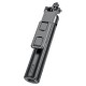 Монопод-трипод HOCO K21 Stream aluminum alloy live broadcast holder 1.37m Black
