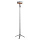 Монопод-трипод HOCO K21 Stream aluminum alloy live broadcast holder 1.37m Black