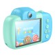 Фотоапарат дитячий HOCO DV201 Dual lens children camera Blue