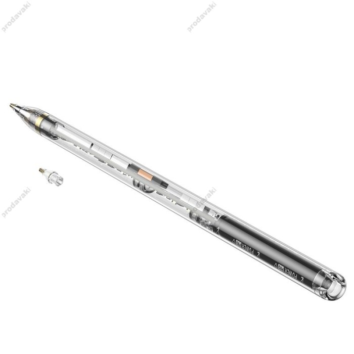 Стілус Stylus Pen Hoco GM110 Transparent Explore Series active pad dedicated capacitive pen Black