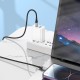 PD Кабель HOCO X102 Fresh charging data cable 27W Type-C - Lightning 1m Black
