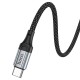 Кабель HOCO X102 Fresh charging data cable USB to Type-C 3A 1m Black