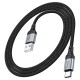 Кабель HOCO X102 Fresh charging data cable USB to Type-C 3A 1m Black