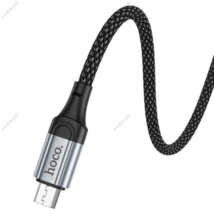 Кабель HOCO X102 Fresh charging data cable USB  - Micro-USB 1m Black