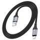 Кабель HOCO X102 Fresh charging data cable USB  - Micro-USB 1m Black