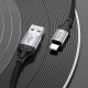 PD Кабель HOCO X102 Fresh charging data cable USB Lightning 1m Black