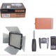 Лампа відеосвітла Yongnuo LED YN300 III 18W Light 300pcs 17x15 cm Corol Temperature 5500K + AKБ + Блок живлення
