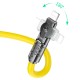 PD Кабель HOCO U118 Triumph PD rotating charging data cable Type-C Lightning Black