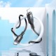 PD Кабель HOCO U120 Transparent explore intelligent power-off charging data cable Type-C Lightning black