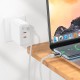 Кабель HOCO U126 Lantern charging data cable USB to Type-C 5A 1.2m Grey