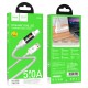 Кабель HOCO U126 Lantern charging data cable USB to Type-C 5A 1.2m Grey