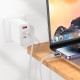 PD Кабель HOCO U126 Lantern charging data cable Type-C Lightning 1,2m. Gray