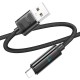 PD Кабель HOCO U127 Power PD charging data cable USB Lightning 1,2m Black