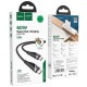 Кабель HOCO U95 Freeway PD charging data cable Type-C to Type-C 60W 3A 1.5m Black