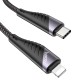 PD Кабель HOCO U95 Freeway PD Cable Type-C Lightning 20W / 3A 1,2m. Black