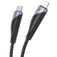 PD Кабель HOCO U95 Freeway PD Cable Type-C Lightning 20W / 3A 1,2m. Black