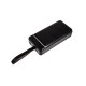 Повербанк портативний акумулятор Power bank XO PR157 fast-charging 22.5W 40000 mAh Black