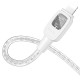 PD Кабель HOCO U124 Stone PD silicone intelligent power-off charging data cable Type-C Lightning 27W 1,2m. Gray