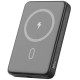 Повербанк портативний акумулятор Power bank Wiwu Wi-P043 MagSafe магнітний 20W 10000 mAh Black