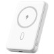 Повербанк портативний акумулятор Power Bank Wiwu Wi-P043 MagSafe магнітний 20W 10000 mAh White