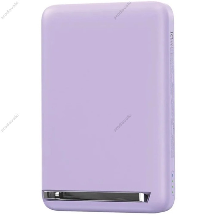 Повербанк портативний акумулятор Power Bank Wiwu Wi-P043 MagSafe магнітний 20W 10000 mAh Purple