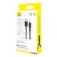 Кабель Baseus Dura Series USB to Type-C 60W 3A 1m Black-red P10377802U01-01