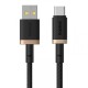 Кабель Baseus Dura Series USB to Type-C 60W 3A 1m Black-gold P10377802U01-00