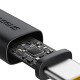 Кабель Baseus Dura Series USB to Type-C 60W 3A 2m Black-red P10377802U01-03
