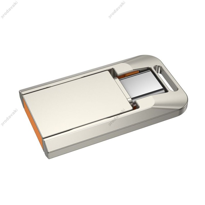Флеш накопичувач USB-A / C HOCO UD17 Smart USB3.0 / Type-C (32GB) Gray