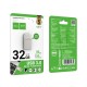 Флеш накопичувач USB-A / C HOCO UD17 Smart USB3.0 / Type-C (32GB) Gray