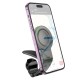Автомобільний тримач HOCO H60 Show ring magnetic Car holder (dashboard) 4.6-7" Black