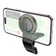 Автомобільний тримач HOCO H60 Show ring magnetic Car holder (dashboard) 4.6-7" Black