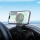 Автомобільний тримач HOCO H60 Show ring magnetic Car holder (dashboard) 4.6-7" Black