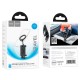 Автомобільний тримач HOCO H62 Nimble RING magnetic travel stand 4.5-7" Black