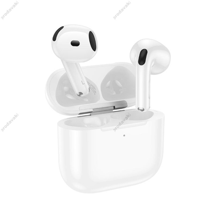 Бездротові Bluetooth навушники Hoco EW84 True wireless stereo headset BT 5.4 White