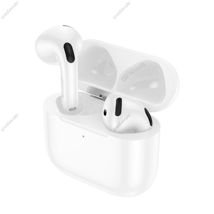 Бездротові Bluetooth навушники Hoco EW84 True wireless stereo headset BT 5.4 White