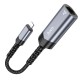 Мережевий адаптер Hoco UA26 ethernet adapter Lightning to RJ45 100 Mbps 0.125m Black