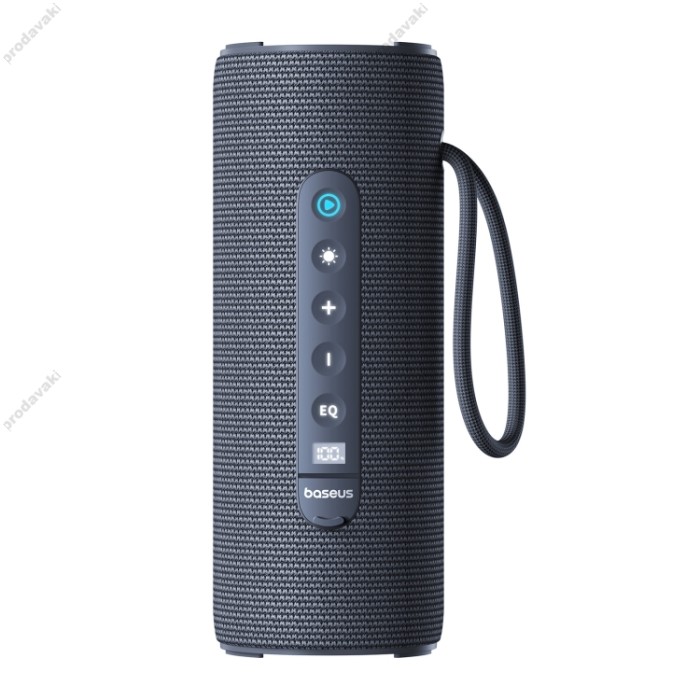 Портативна колонка Bluetooth Baseus AeQur 30 Air Portable Wireless Speaker 15W Grey (A20072600826-00)