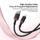 USB кабель Baseus Dura Series USB to Lightning 2.4A 1m Black-red P10377801U01-01
