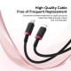 PD кабель Baseus Dura Series Type-C to Lightning 20W 1m Black-red P10377800U01-01